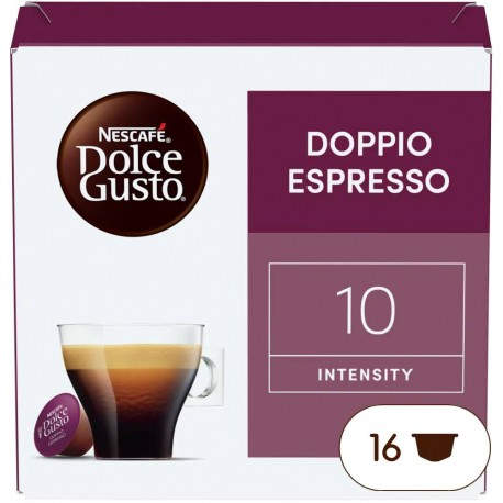 NESTLE - Nestle Dolce Gusto Espresso Doppio Cápsula de café 16 pieza(s) - 12484755