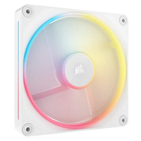 CORSAIR - Corsair iCUE LINK LX140-R RGB Carcasa del ordenador Ventilador 14 cm Blanco 1 pieza(s) - co-9051055-ww