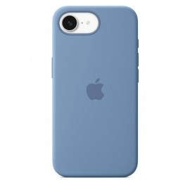 APPLE - Apple Funda de silicona para el iPhone 16e - Azul invierno - md3q4zm/a