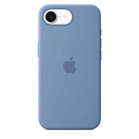 APPLE - Apple Funda de silicona para el iPhone 16e - Azul invierno - md3q4zm/a