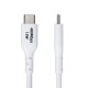 StarTech.com Cable de Carga USB-A a USB-C Blanco de 2m - Cable de Carga USB Tipo C