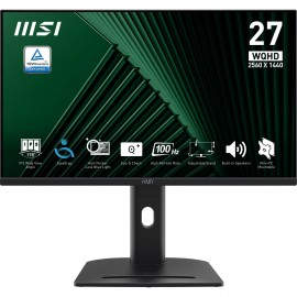MSI Pro MP275QPG pantalla para PC 68,6 cm (27'') 2560 x 1440 Pixeles Wide Quad HD LCD Negro