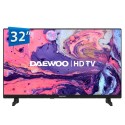 Tv daewoo 32 pulgadas led hd - 32dm65hv - smart tv