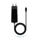 TooQ Cargador de portátil GAN USB-C PD 45W, Negro