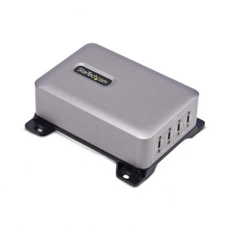StarTech.com Cargador USB-C de 4 Puertos - Cargador USB Tipo C - Cargador para Portátil