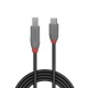 Lindy 36665 cable USB 0,5 m USB 3.2 Gen 1 (3.1 Gen 1) USB C USB B Negro