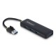 StarTech.com H5A4A-USB-HUB hub de interfaz USB 3.2 Gen 1 (3.1 Gen 1) Type-A 5000 Mbit/s Negro