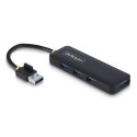 StarTech.com H5A4A-USB-HUB hub de interfaz USB 3.2 Gen 1 (3.1 Gen 1) Type-A 5000 Mbit/s Negro
