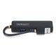 StarTech.com H5A4A-USB-HUB hub de interfaz USB 3.2 Gen 1 (3.1 Gen 1) Type-A 5000 Mbit/s Negro