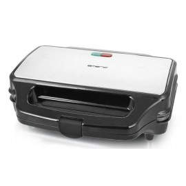 Emerio ST-109562.17 sandwichera 900 W Negro, Plata