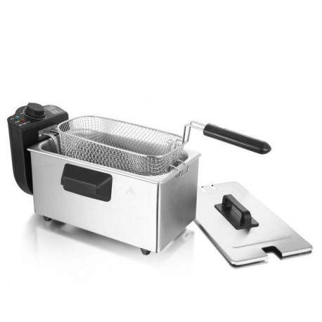 Emerio DF-120482.6 freidora Sencillo 3 L Independiente 2000 W Acero inoxidable