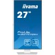 iiyama ProLite XUB2797QSU-W2 pantalla para PC 68,6 cm (27'') 2560 x 1440 Pixeles Quad HD LED Blanco