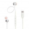 JBL - JBL Tune 310C Auriculares Alámbrico Dentro de oído Llamadas/Música USB Tipo C Blanco - JBLT310CWHT