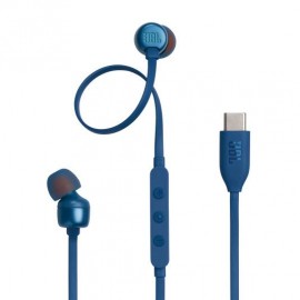 JBL Tune 310C USB Auriculares Alámbrico Dentro de oído Llamadas/Música USB Tipo C Azul