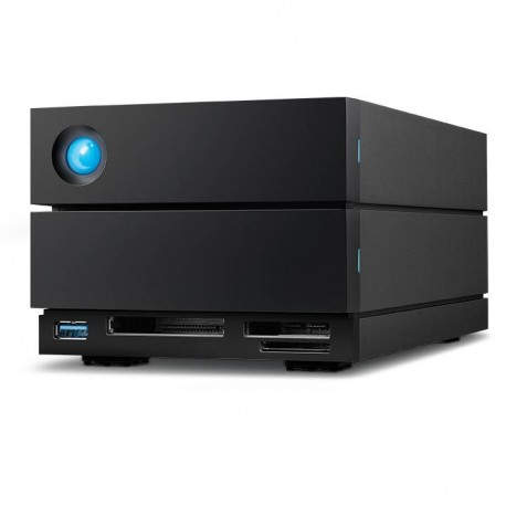 LaCie 2big Dock unidad de disco multiple 48 TB Escritorio Negro