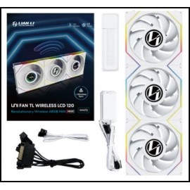 VENTILADOR 120X120 LIAN LI UNIFAN TL-LCD WIRELESS BLACK