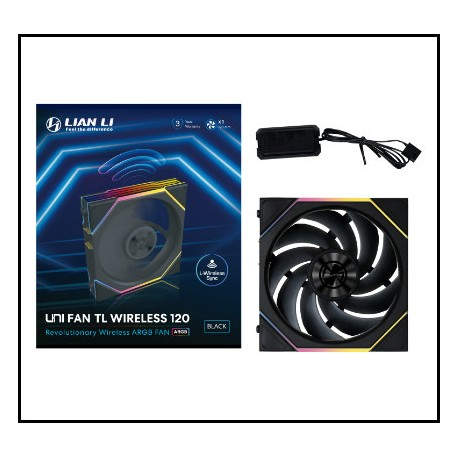 VENTILADOR 120X120 LIAN LI UNIFAN TL120 WIRELESS BLACK