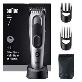 Braun HC7590 cortadora de pelo y maquinilla Negro, Plata 17 Níquel-metal hidruro (NiMH)
