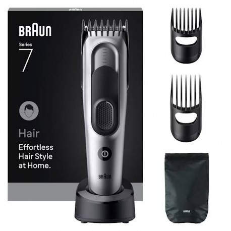 Braun HC7590 cortadora de pelo y maquinilla Negro, Plata 17 Níquel-metal hidruro (NiMH)