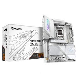 GIGABYTE Placa base X870E AORUS PRO ICE - Compatible con CPUs AMD Ryzen 9000