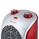 Orbegozo FH 5026 Interior Rojo, Plata 2200 W Ventilador eléctrico