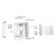 be quiet! LIGHT BASE 600 LX White Midi Tower Blanco