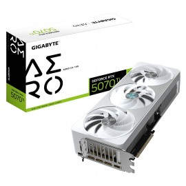 GIGABYTE GeForce RTX 5070 Ti AERO OC 16G Tarjeta Gráfica - 16GB GDDR7, 256 bits