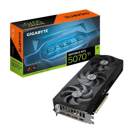 GIGABYTE GeForce RTX 5070 Ti EAGLE OC SFF 16G Tarjeta Gráfica - 16GB GDDR7