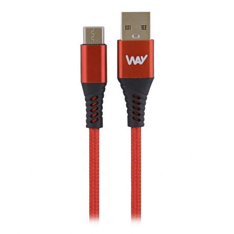 WAY- Cable de carga y datos 2 METROS -