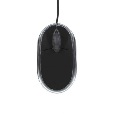 WAY - wired optical mouse - Black