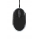 WAY - wired optical mouse - Black