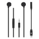 SWEET - Auriculares Semi-In-Ear EarphonesElegant design and Rubber -