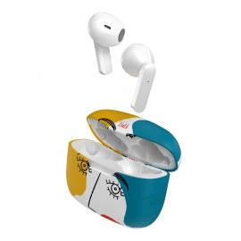 XCLUSIV' - TWS Auriculares  ART 3  with charging caseLight and comfortable -