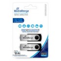 MediaRange MR911-2 unidad flash USB 32 GB USB tipo A 2.0 Negro, Plata