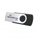 PENDRIVE 32GB USB-C 3.2 MEDIARANGE SILVER-BLACK