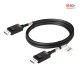 CLUB3D DisplayPort 2.1 Bi-Directional VESA DP80 Certified Cable 4K240Hz, 8K60Hz or 10K30Hz M/M 1.2m/3.94ft