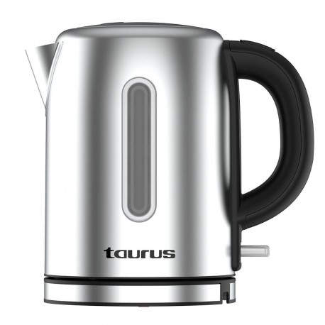 Taurus 958563000 tetera eléctrica 1 L 2200 W Negro, Acero inoxidable