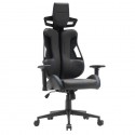 Mars Gaming MGC-ELITE, Silla Gaming Ergonómica, Respaldo Flexible Adaptativo