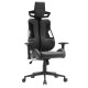 Mars Gaming MGC-ELITE, Silla Gaming Ergonómica, Respaldo Flexible Adaptativo