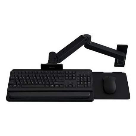 Ergotron Brazo para teclado de pared LX Pro (negro) - 45-685-292