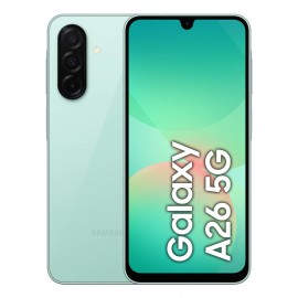 Samsung Galaxy A26 17 cm (6.7'') SIM doble Android 15 5G USB Tipo C 6 GB 128 GB 5000 mAh Color menta