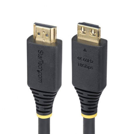 StarTech.com Cable HDMI de Alta Velocidad de 3m con Conectores con Agarre - 4K 60Hz