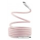T'nB TCPDMAGPK cable USB USB 3.2 Gen 1 (3.1 Gen 1) 1,5 m USB C Rosa, Blanco