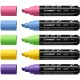 STABILO FREE Acrylic T800C Set 1 marcador 5 pieza(s) Punta de cincel Verde claro, Azul metálico, Rosa, Violeta, Amarillo