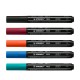 STABILO FREE Acrylic marcador 5 pieza(s) Punta redonda Negro, Azul, Púrpura, Turquesa