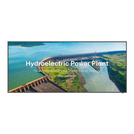 LG 105BM5P-B Pantalla plana para señalización digital 2,67 m (105'') Wifi 440 cd / m² 5K Ultra HD Negro Android 16/7