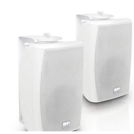 LD SYSTEMS INTEGRATION SERIE CONTRACTOR (LDCWMS42W100V) 4 2-WAY WALL MOUNT SPEAKER 100 V WHITE (PAIR) WARRANTY 2 YEARS (PU4)
