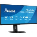 iiyama ProLite XCB3497WQSNP-B1 pantalla para PC 86,4 cm (34'') 3440 x 1440 Pixeles UltraWide Quad HD LED Negro